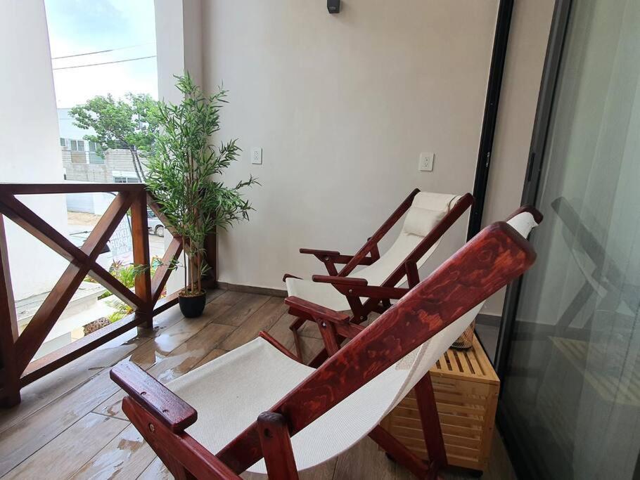 Smart Depas Elegante Apartamento Estudio Totalmente Equipado 图卢姆 外观 照片